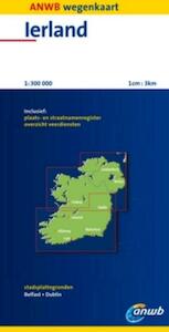 ANWB Wegenkaart Ierland - (ISBN 9789018033040)