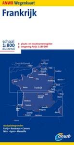 ANWB Wegenkaart Frankrijk - (ISBN 9789018030889)