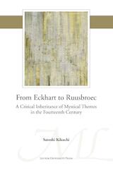 From Eckhart to Ruusbroec (e-Book)