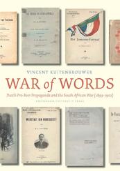 War of words - Vincent Kuitenbrouwer (ISBN 9789089644121)