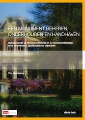 Een monument beheren - Yvo Meihuizen (ISBN 9789012577359)