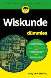 Wiskunde voor Dummies - Mary Jane Sterling (ISBN 9789045355610)