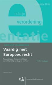 Vaardig met Europees recht - F.A.N.J. Goudappel, Flora Goudappel (ISBN 9789089744814)