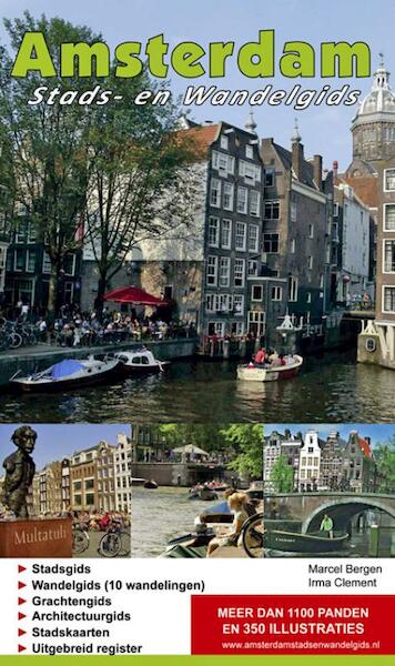 Amsterdam stads- en wandelgids - (ISBN 9789490217198)