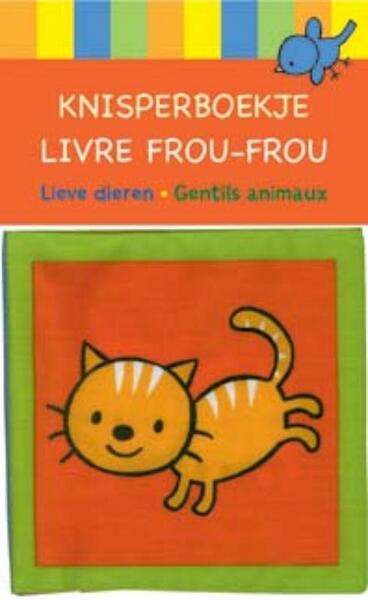 Knisperboekje Lieve dieren - (ISBN 9789044724417)