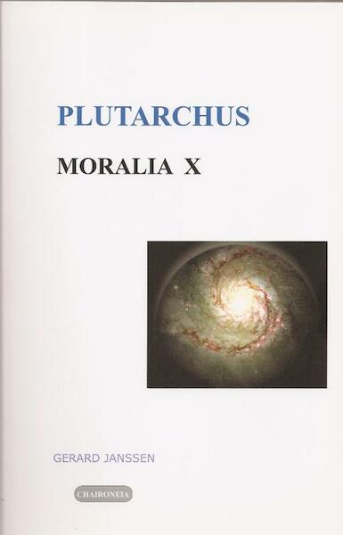 Moralia X - Plutarchus, Gerard Janssen (ISBN 9789076792132)