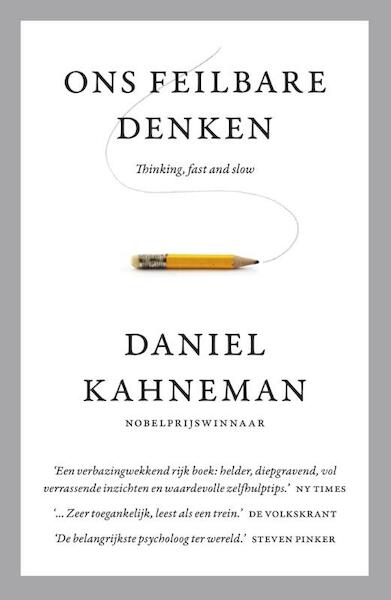 Ons feilbare denken MP - Daniel Kahneman (ISBN 9789047006473)