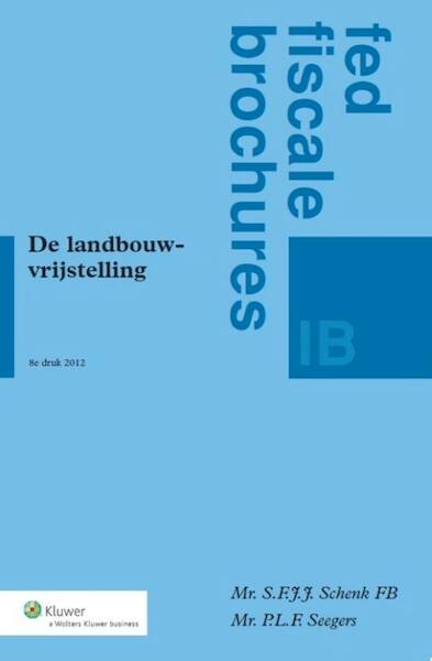 De landbouwvrijstelling - (ISBN 9789013126389)