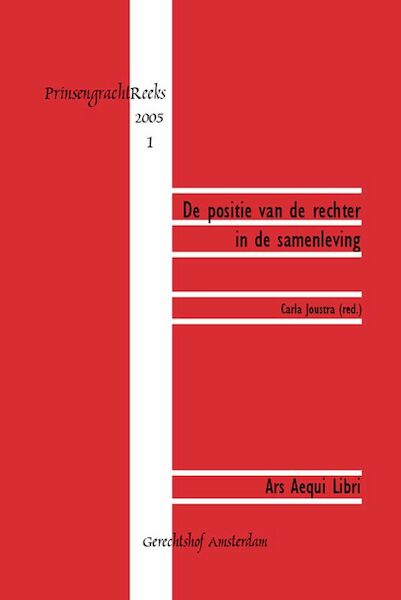 De positie van de rechter in de samenleving - (ISBN 9789069165721)