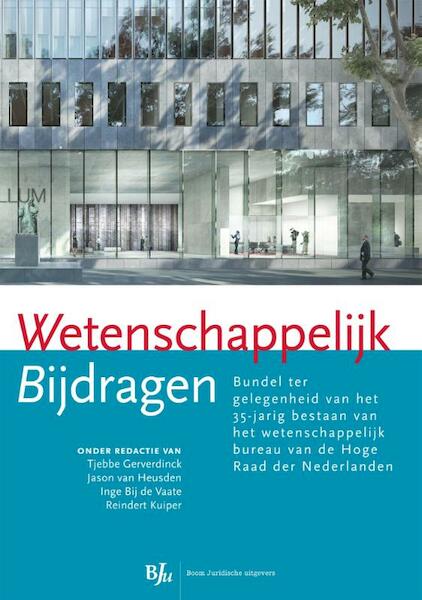 Wetenschappelijk bijdragen - (ISBN 9789460949951)