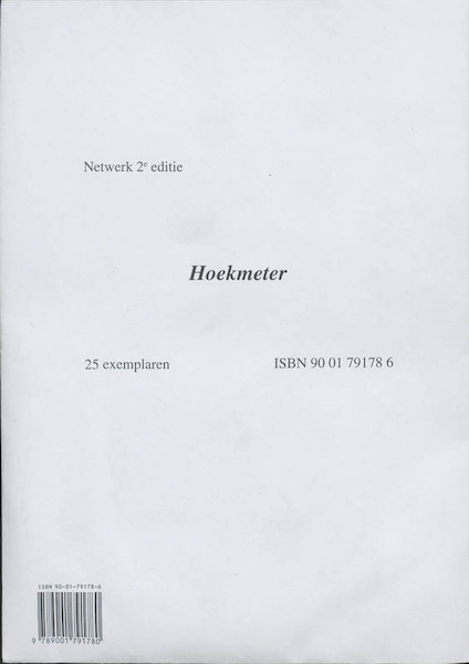 Netwerk set 25 ex Hoekmeter - (ISBN 9789001791780)