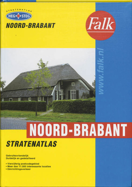 Stratenatlas Noord-Brabant 4 - (ISBN 9789028711853)