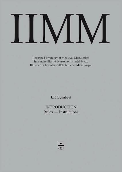 Illustrated Inventory of Medieval Manuscripts in Latin script in the Netherlands - J.P. Gumbert (ISBN 9789087041106)