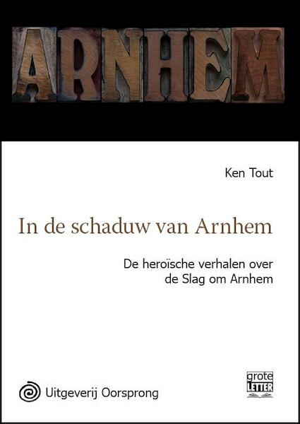 In de schaduw van Arnhem - grote letter uitgave - Ken Tout (ISBN 9789461010926)