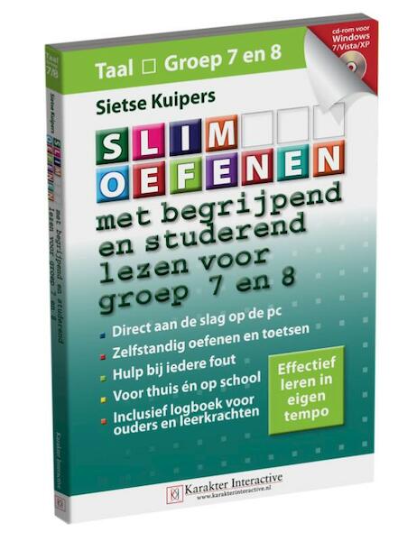 SLIM OEFENEN met begrijpend en studerend lezen voor groep 7 en 8 - Sietse Kuipers (ISBN 9789061126041)