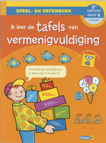 Ik leer de tafels van vermenigvuldiging 7-8j. - F. Tyberghein (ISBN 9789044721171)