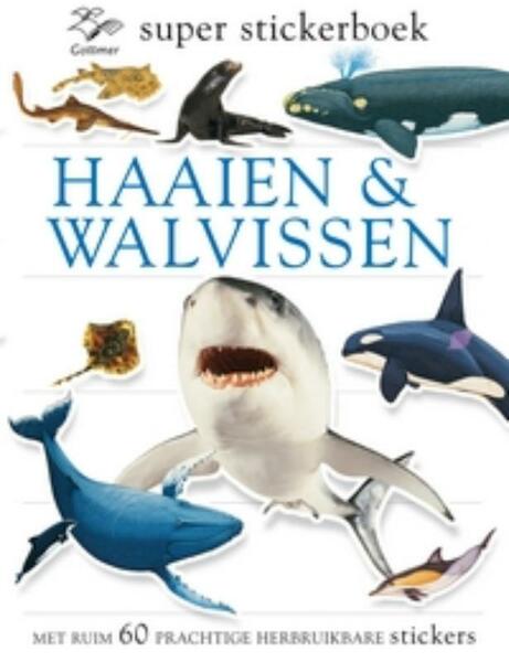 Haaien en walvissen super stickerboek - (ISBN 9789025745271)