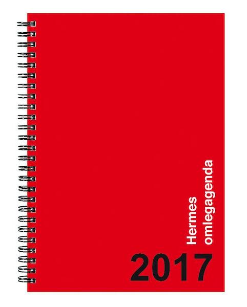 Hermes omlegagenda week A4 2017 - (ISBN 8716951265475)