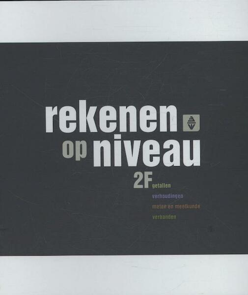 Rekenen op niveau 2F - (ISBN 9789037213645)