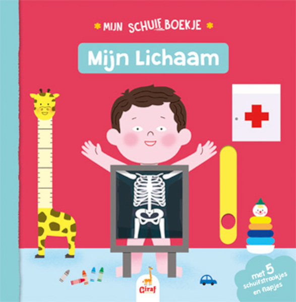 Mijn schuifboekje: Mijn lichaam - (ISBN 9789492616258)