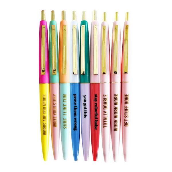 Set ballpen - pink- very fun - stay - (ISBN 8719322146410)