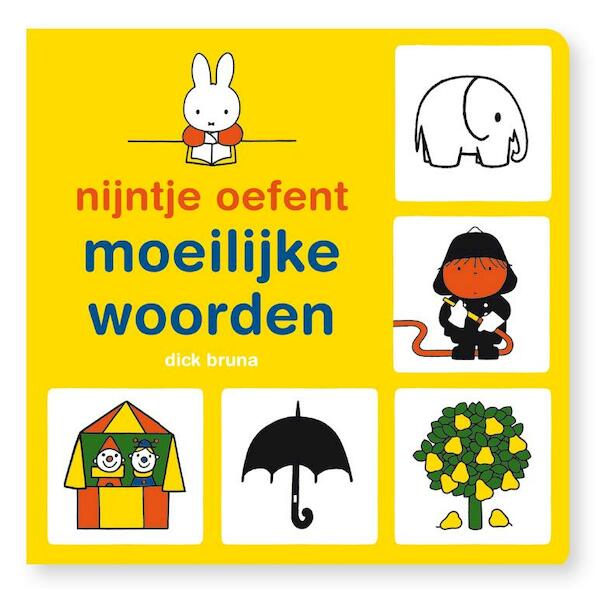 nijntje oefent moeilijke woorden - Dick Bruna (ISBN 9789056476373)