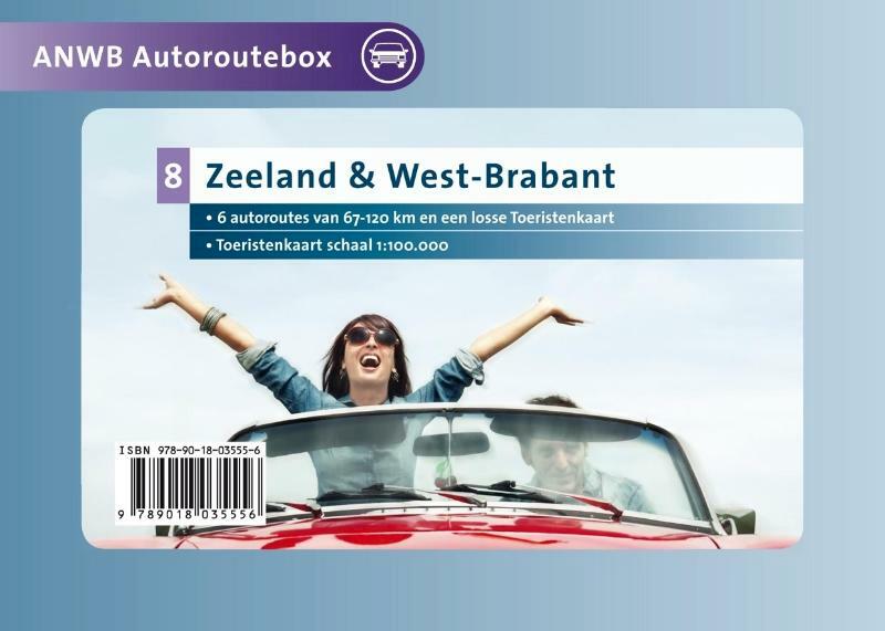 ANWB Autoroutebox Zeeland & West-Brabant - (ISBN 9789018035556)