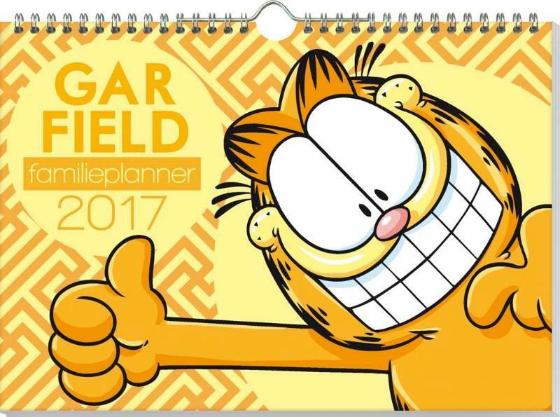 FAMILIEPLANNER 2017 GARFIELD / 1X12,50 - (ISBN 8712048297411)